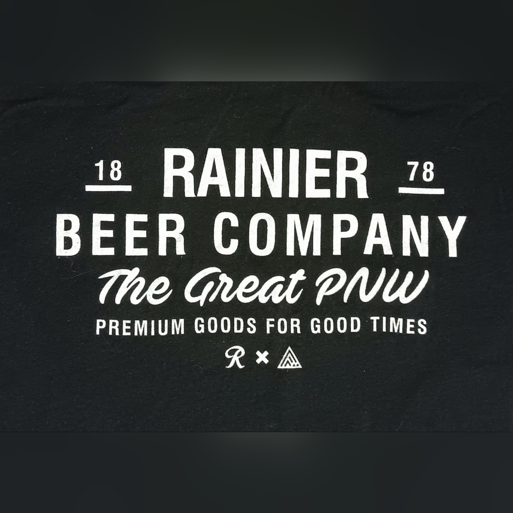 Rainier Beer Premium Good Times t-shirt seattle seahawks supersonics mariners